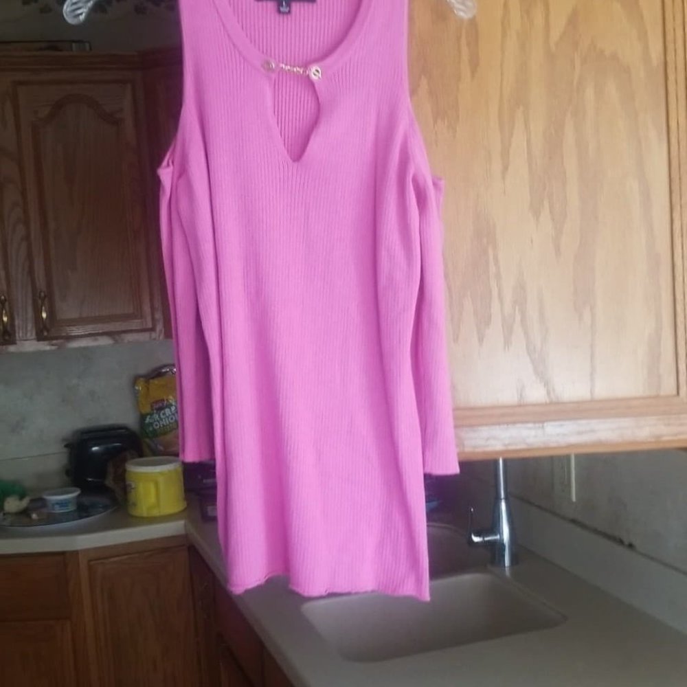 ELLEN TRACY TOP WOMENS SIZE L